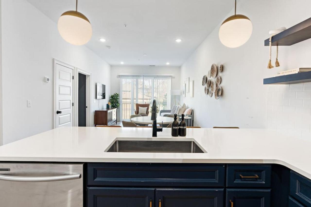 Modern Nashville Condo 5 Beds -3 Miles To Downtown Exterior foto
